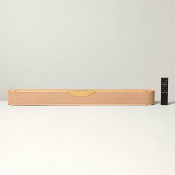 Hearth & Hand with Magnolia Wood & Brass Finish Dolby Digital Soundbar NWT - Picture 4 of 4